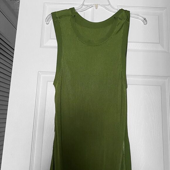 Atlein Collective Green Knit Midi Dress Size XL - Picture 7 of 8